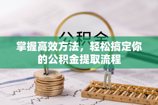 涞水掌握高效方法，轻松搞定你的公积金提取流程