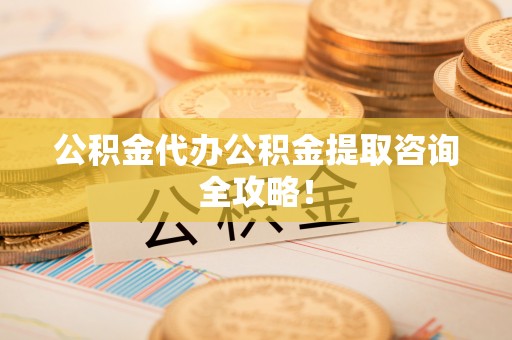 涞水公积金代办公积金提取咨询全攻略！