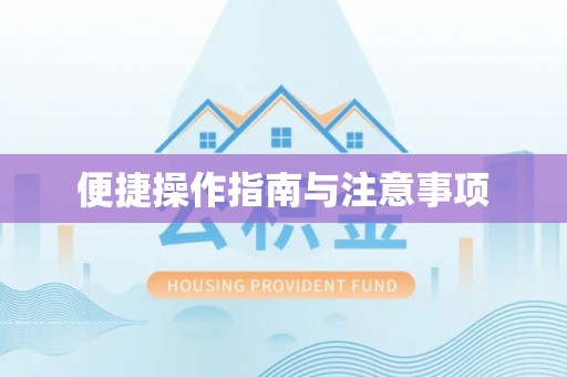涞水便捷操作指南与注意事项