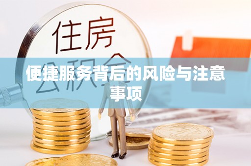 涞水便捷服务背后的风险与注意事项